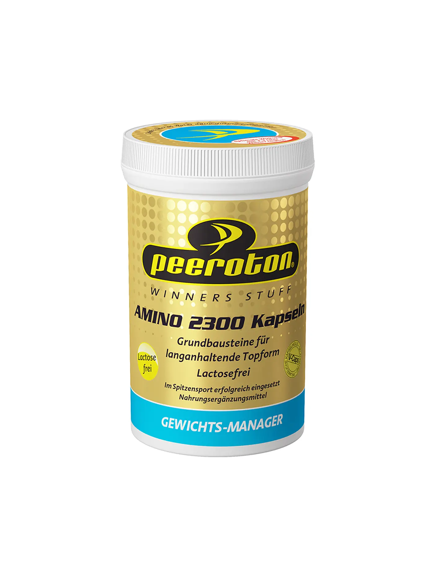 PEEROTON | Profi Amino 2300 – 190 Kapseln Laktosefrei | 
